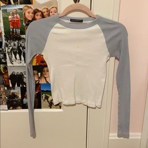 brandy melville long sleeve thermal top